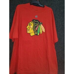 Chicago Blackhawks 88 Patrick Kane Mens T-Shirt Sz Xxl  Reebok NHL Red Tee